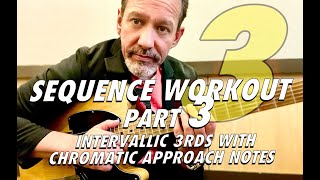 Sequence Workout Part 3 - Intervallic 3rds with Chromatic Approach Notes