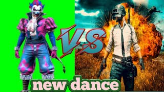 free fire V's pubg new dance video ll free fire gameplay and dance video ll free fire V's pubg