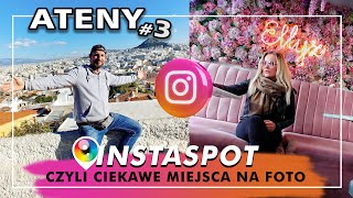 Ateny - Grecja #03: VLOG✩ Instagramowe Perełki Aten: Top Miejsca do Zdjęć, Fotogeniczne Zakątki.