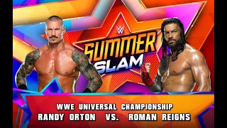 WWE 2K23 | Roman Reigns vs Randy Orton Universal ChampionShip | Summer Slam 2023