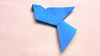 Membuat Burung dari Kertas Lipat | Origami Paper Bird