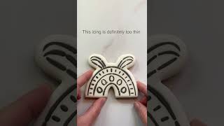 Perfect Royal Icing for Cookie Stenciling