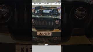 Second Hand Mahindra Thar 2022 in Bangalore | Used Car | #usedcars