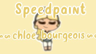 Speedpaint | Chibi Chloe Bourgeois Miraculum | Mitsuko