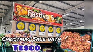 CHRISTMAS SALES || Tesco #christmas #grocery