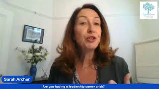 Are you having a leadership career crisis?