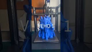 Very cool, the Small VEHO 1 comes with a Klipper, making all kinds of prints at high speed