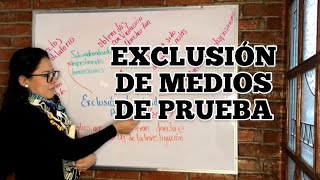 Exclusión de medios de prueba |Diaz Aguirre Abogados