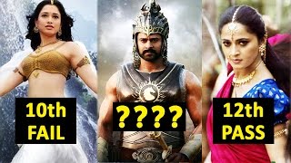 Baahubali 2 Stars Education Qualifications Will Blow Your Mind! Trending Bollywood Website!