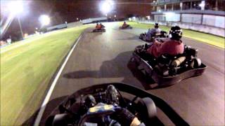 Kart Raceland, inicio da prova aos 16 minutos