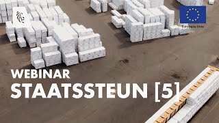 Webinar - Staatssteun - [5] De-minimisverordening