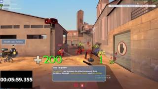 Team Fortress 2 Training mode Speedrun - 9:01 (Former World Record)