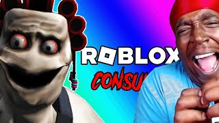 Roblox Consume - Collecting Chickens To Defeat Sp00n's Mom! (REACTION)