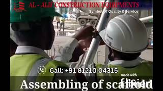 Master Safe Access: Step-by-Step Training for Aluminium Scaffolding Stairway Installation || AACE ||