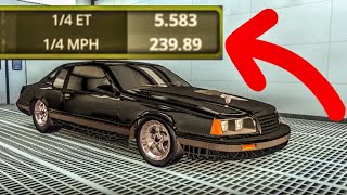 No Limit Drag Racing 2.0 New Thunderbird 5.5 Second TUNE AND BUILD