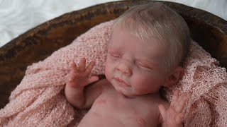 Micro Preemie Силиконовый реборн Baby Girl Birdie