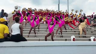 Tuskegee University MCP ft Piperettes "Bricks by Gucci Mane” vs Morehouse College 2024