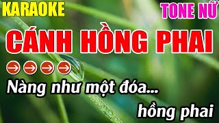 Cánh Hồng Phai Karaoke Tone Nữ Karaoke Lâm Nhạc Sống - Beat Mới