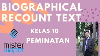 Materi Bahasa Inggris Peminatan Kelas 10 : Recount Text