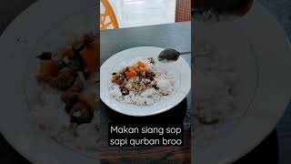 SOP sapi Qurban #sopsapi #sapiqurban #makansiang