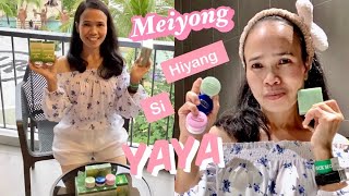 HOW TO USE MEIYONG  NATURAL ALGAE SKIN SUPER EXTRA WHITENING,CREAM SEAWEED FACE LIFT TOP + UNBOXING