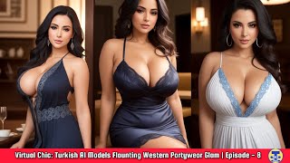 Virtual Chic: Turkish AI Models Flaunting Western Partywear Glam | Episode - 8