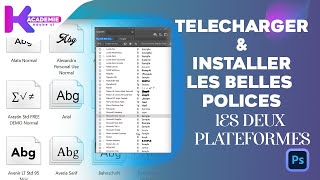 OU TÉLÉCHARGER ET INSTALLER SES POLICES D'ÉCRITURE FACILEMENT
