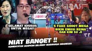 5 Fake Shoot Mega Bikin Bloker Pink Spider Frustasi | Komentator Korea Pake Bahasa Indonesia