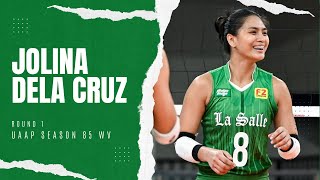 UAAP Season 85 Women's Volleyball | Round 1 | Jolina Dela Cruz