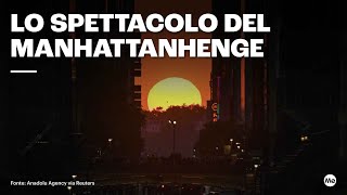 Lo spettacolo del Manhattanhenge