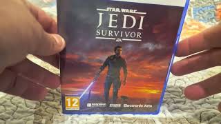 Star Wars Jedi Survivor Playstation 5 Unboxing (Ps5)