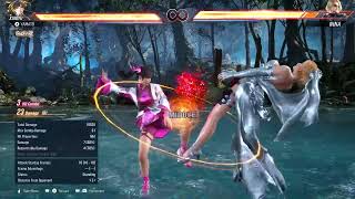 XIAOYU 68 DMG u/b 3+4 COMBO TEKKEN 8