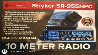 Fine Tune CB Shop New Stryker SR 955 Version 2 Wideband Audio False Advertising Or Poor Engineering?