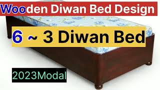 Wooden Diwan Bed Design 6~3 Diwan 2023 Model //Faheem Furniture//#viral