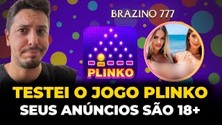 Testei o JOGO PLINKO | Os Anúncios são BIZARROS!