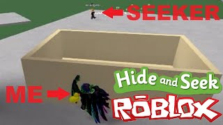 I Was Soo Close to Getting Caught!!! in Roblox Hide and Seek??