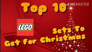 Top 10 Lego Sets/Items To Get For Christmas!