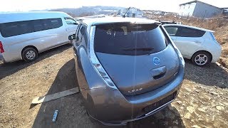 Отправляем Nissan Leaf 24 кВт клиенту. Моё мнение о Ниссан Лиф