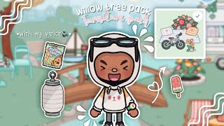 WILLOW TREE PARK FURNITURE PACK *OUT NOW * Toca boca Life World [Role Play]