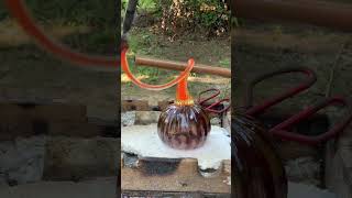 Pumpkin #fyp #glassblowing