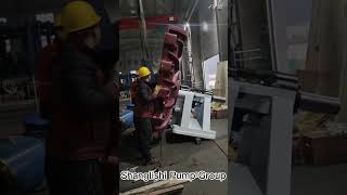 20x18TUAH Slurry pump assembly by Shanglishi Pump Group SLS