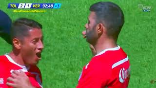 Gol de Gigliotti | Toluca 3-1 Veracruz | Clausura 2019 Jornada 9