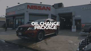 Service Special: Oil Change Package at Nissan of Queens