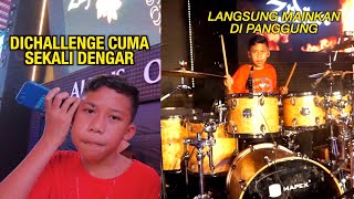 YOIQBALL DISANDINGIN MAIN DRUM SAMA BOCIL 11 TAHUN