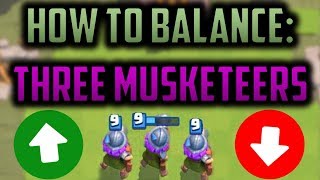 HOW DO WE FIX THREE MUSKETEERS!? An In-Depth Review to the State of 3m, and Desired Balance Changes!