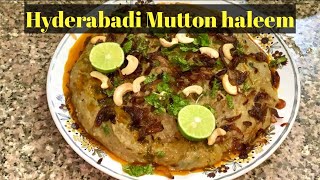 Hyderabadi mutton haleem | authentic hyderabadi haleem