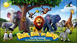 Rain Rain Go Away Nursery Rhyme | Family Song for Kids | E-Family Channel