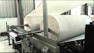 model 2200B automatic small toilet tissue paper rolls rewinding & embossing  machine