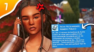 os fãs VAZARAM o número do CELULAR DELA 😭 l The Sims 4 Da Lama a Fama