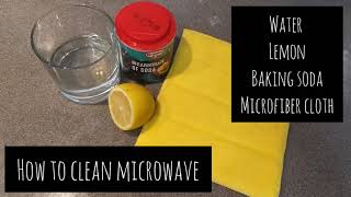 #cleaning #microwave How to clean microwave